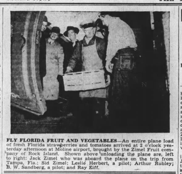 Clipping from The Rock Island Argus